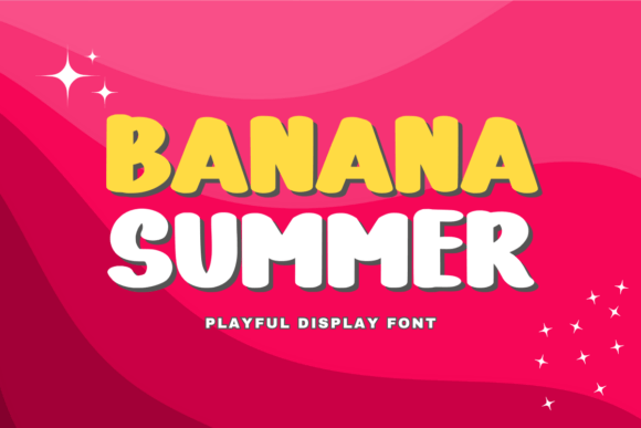 Banana Summer Font - Featured Image