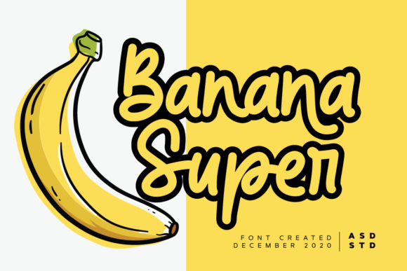 Banana Super Font - Featured Image