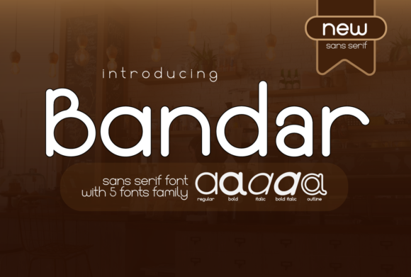 Bandar Font - Featured Image