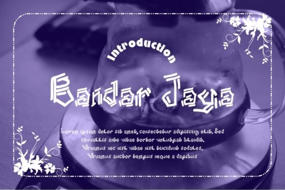 Bandar Jaya Font - Featured Image