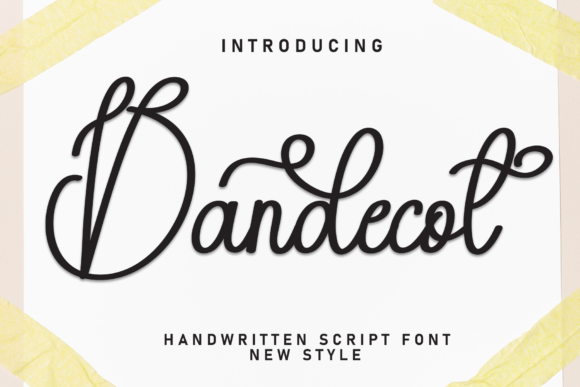Bandecot Font - Featured Image
