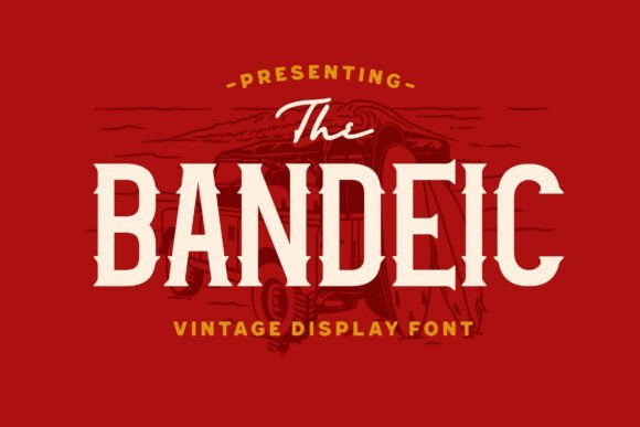 Bandeic Font - Featured Image