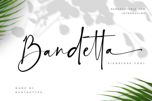 Bandetta Font - Featured Image