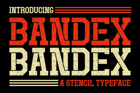 Bandex Font - Featured Image