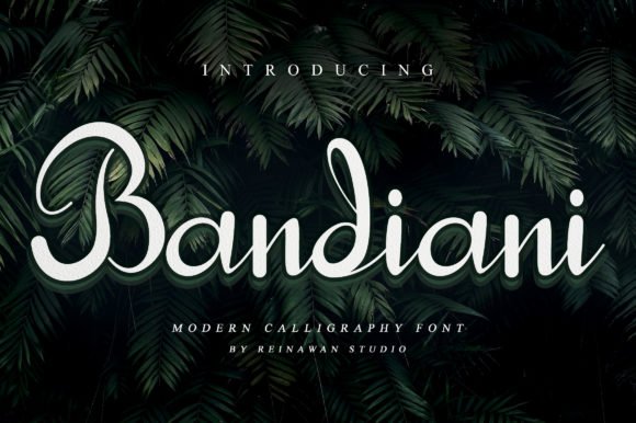 Bandiani Font - Featured Image