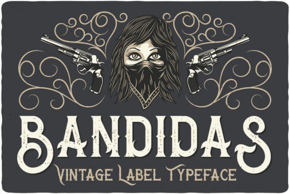 Bandidas Font - Featured Image