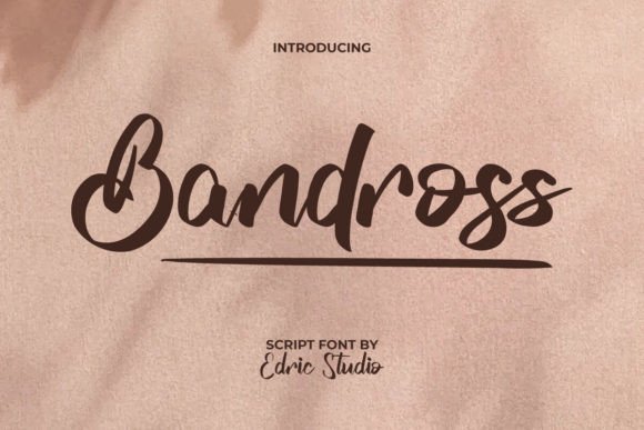 Bandross Font - Featured Image
