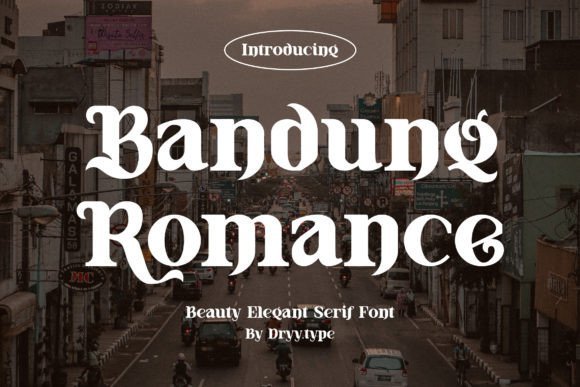Bandung Romance Font - Featured Image