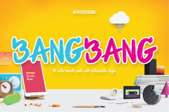 BangBang Font - Featured Image