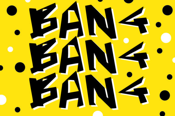 Bang Bang Bang Font - Featured Image