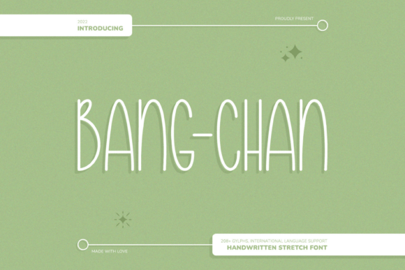 Bang Chan Font - Featured Image