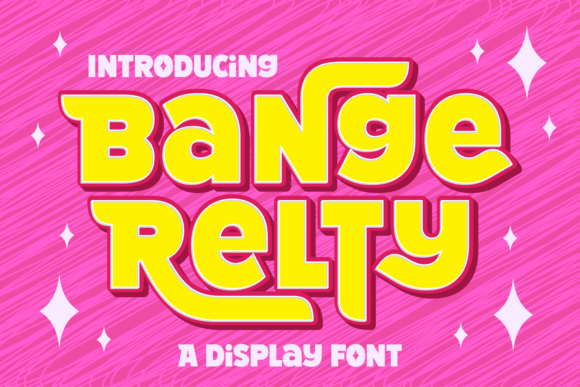 Bange Relty Font - Featured Image