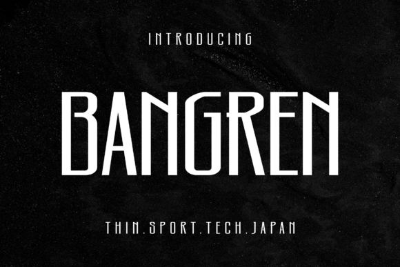 Bangren Font - Featured Image