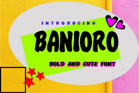 Banioro Font - Featured Image