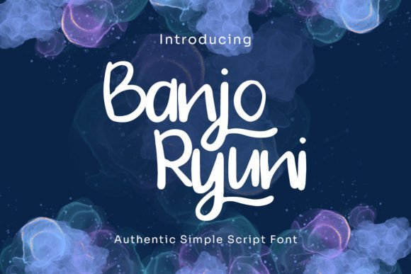 Banjo Ryuni Font - Featured Image