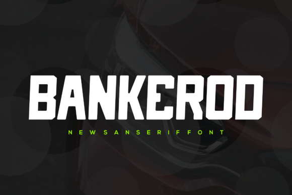 Bankerod Font - Featured Image