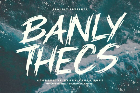 Banly Thecs Font - Featured Image