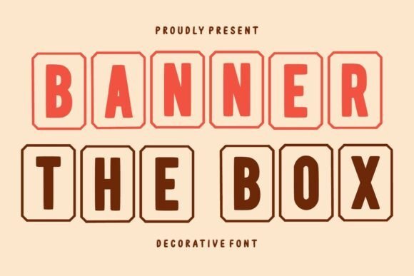 Banner the Box Font - Featured Image
