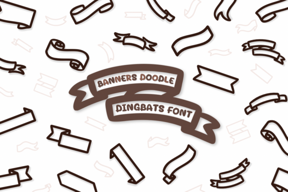 Banners Doodle Font - Featured Image