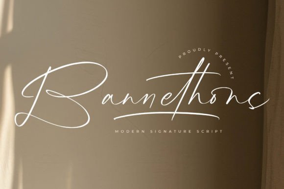 Bannethons Font - Featured Image