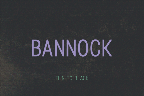 Bannock Font - Featured Image