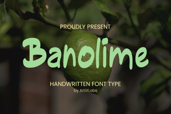 Banolime Font - Featured Image