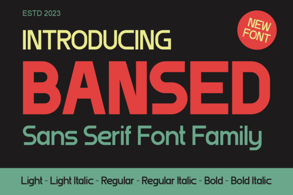 Bansed Font - Featured Image