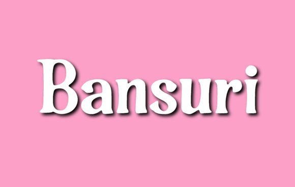 Bansuri Font - Featured Image