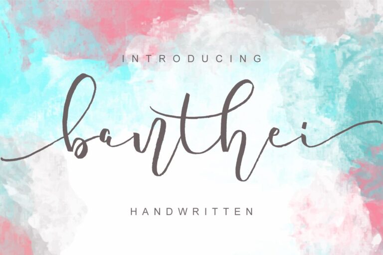 Banthei Font - Featured Image