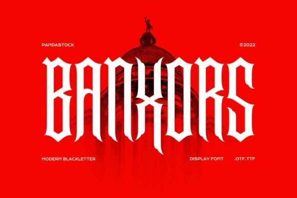 Banxors Font - Featured Image