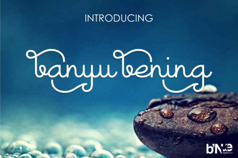 Banyu Bening Font - Featured Image