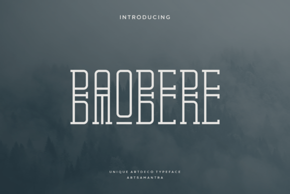 Baobere Font - Featured Image