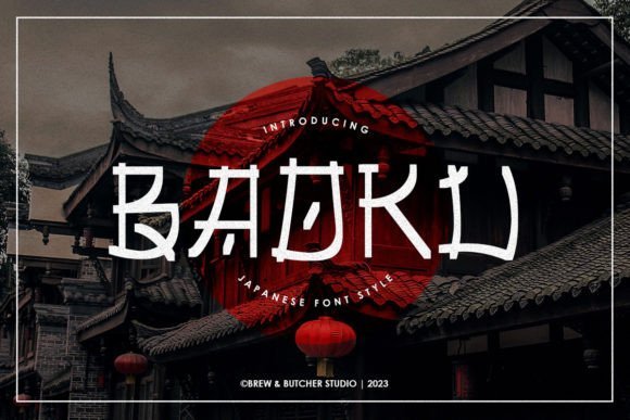 Baoku Font - Featured Image