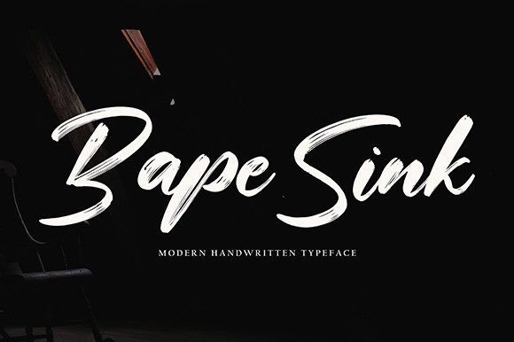 Bape Sink Font - Featured Image
