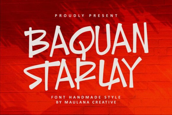 Baquan Starlay 1 Font - Featured Image