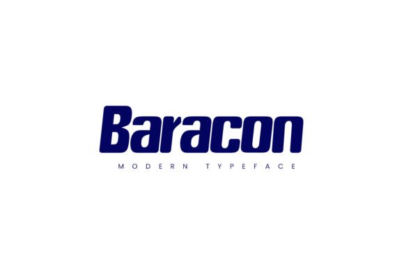 Baracon Font - Featured Image