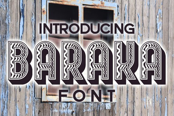 Baraka Font - Featured Image