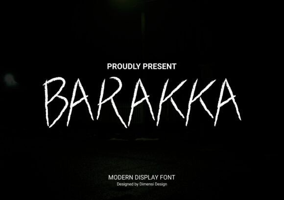 Barakka Font - Featured Image