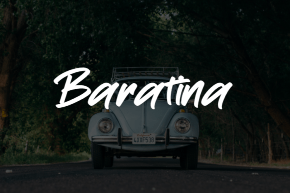 Baratina Font - Featured Image
