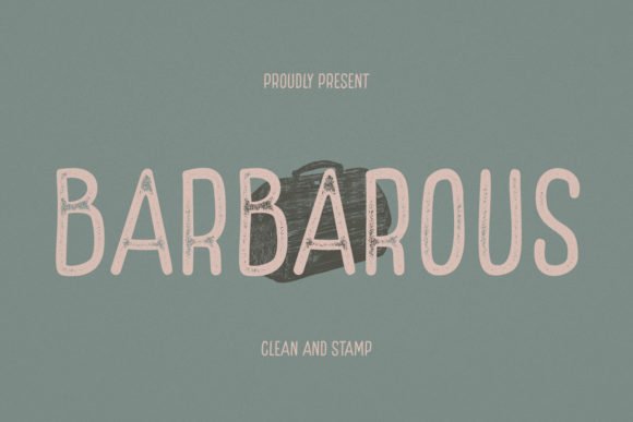 Barbarous Font - Featured Image