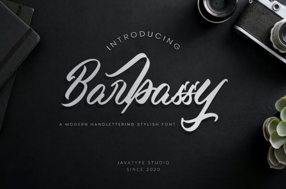 Barbassy Font - Featured Image