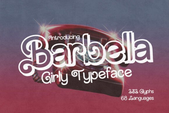 Barbella Regular Font - Featured Image