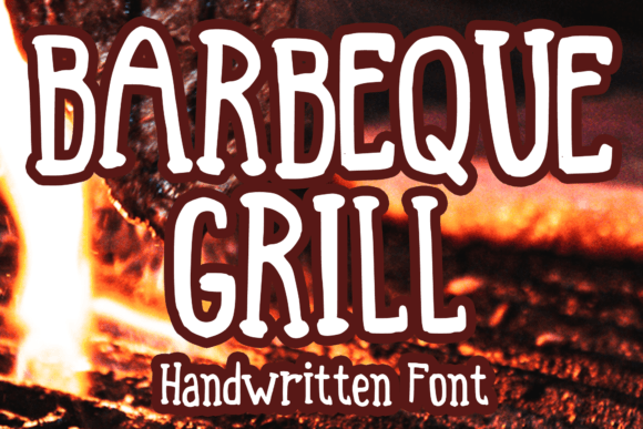 Barbeque Grill Font - Featured Image