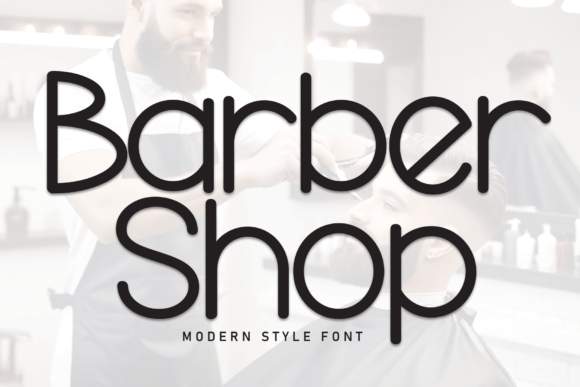 Barber Shop Font - Featured Image