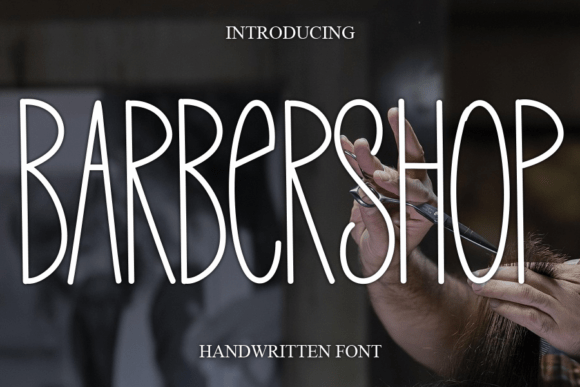 Barbershop Font - Featured Image