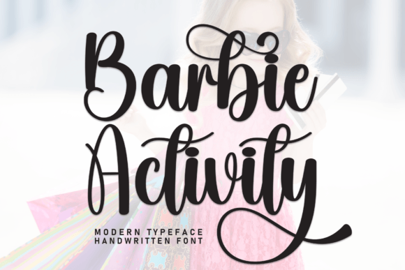 Barbie Activity Font - Featured Image