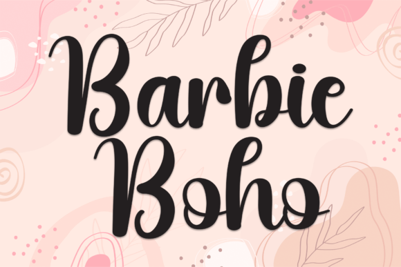 Barbie Boho Font - Featured Image