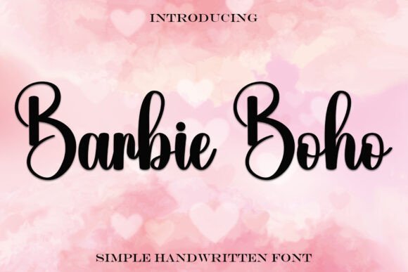 Barbie Boho Font - Featured Image