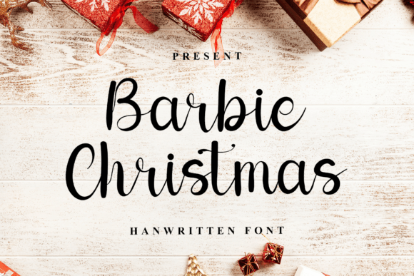 Barbie Christmas Font - Featured Image