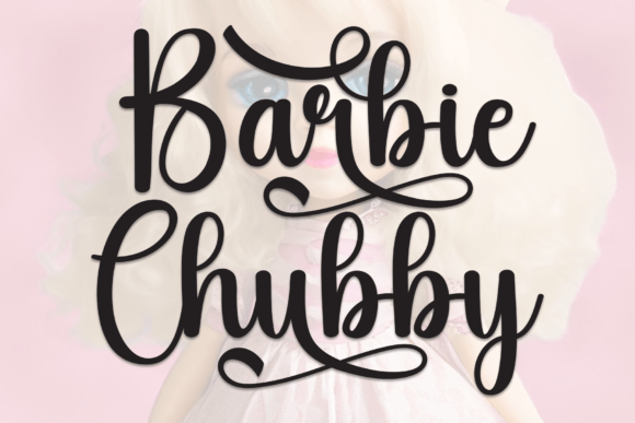 Barbie Chubby Font - Featured Image